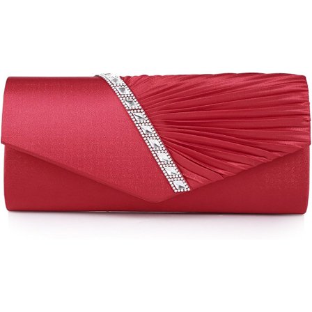 27cm×5cm×11cm-Punainen-Iltalaukku Naisten Käsilaukku