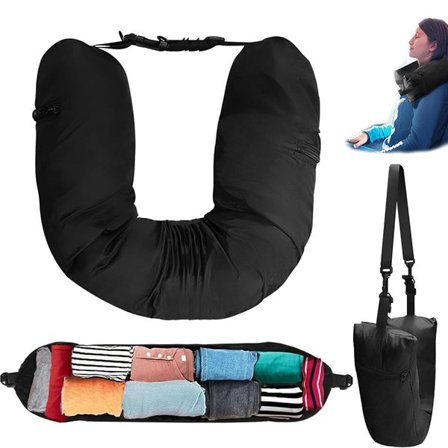 Fyllbar resekudde för smart och kompakt packning