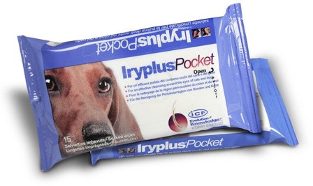 Iryplus Pocket Salviettine Zona Perioculare Cani/Gatti 15 Pezzi