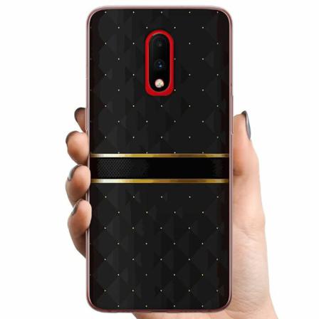Oneplus 7 Tpu Mobilskal Golden Stripes