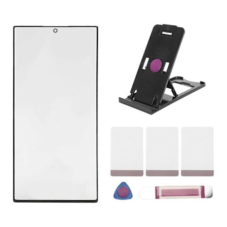 Telefon Front Ydre Skærm Udskiftning med Værktøjer Telefon Tilbehør Front Ydre Glas Skærm Udskiftning til S22 Ultra 5G