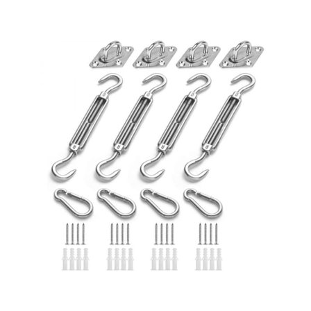 Feste for solseil, rustfritt stål feste for solseil