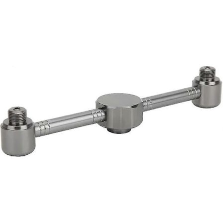 Udendørs Camping Aluminium Legering Gas Cylinder Komfur Adapter Hoveder Ovn Konverter Tilbehør (to hoveder)