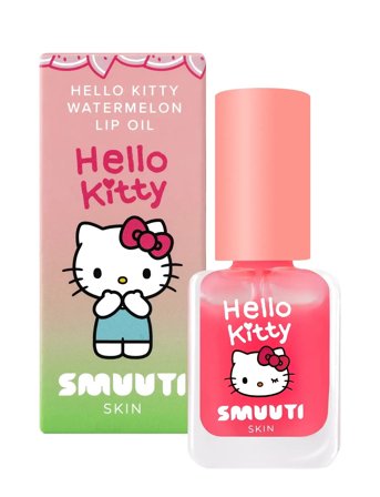 Smuuti Skin Hello Kitty Watermelon Lip Oil - Pink - 7 ML