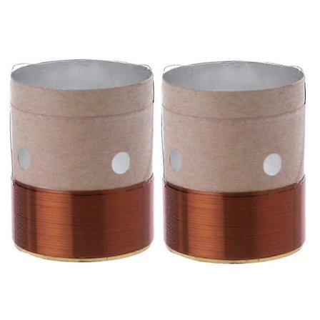 25,5 mm 8 Ohm Core Rund Messingtråd Woofer Svingspole Aluminium til Højttalerreparation