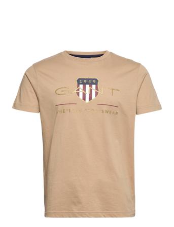D2. Archive Shield Ss T-Shirt Beige GANT