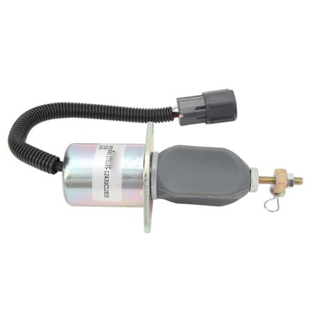 Bränsleavstängningssolenoid 1751ES‐12A3UC12B1S Motorbränslestoppsolenoid för marinmotorer DC12V