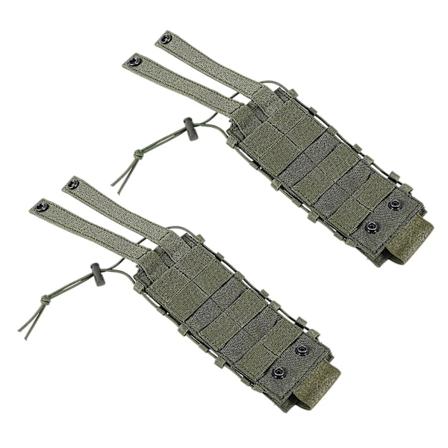 2x Taktiske Flaskeholdere Drikkeflaskepose Nylon Molle Vannflaskeholder Holdbar For Sykling