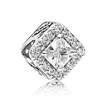 Charm - Pandora - 796206CZ - Silver - Silver - Kvinna