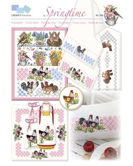 Kreuzstichvorlagen Hühner - Lindner's Kreuzstiche