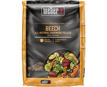 Weber-Träpellets - Bok 8kg-Trepellets - Bøk 8kg-Barbecue-Grillkull, grillbriketter og røkflis