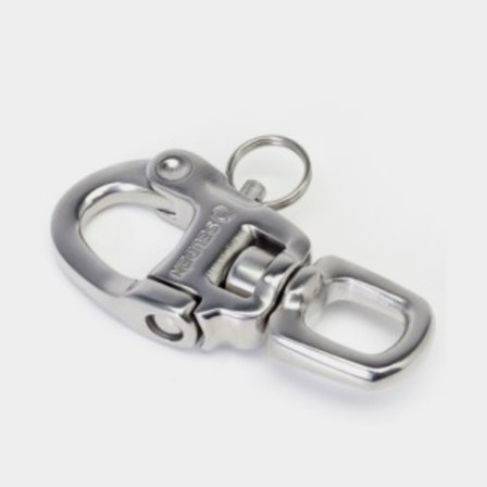 Gancio di scotta Seldén Snap Shackle Swivel Eye 60, 16 mm / 16 mm, 88 mm, acciaio inossidabile, occhio girevole