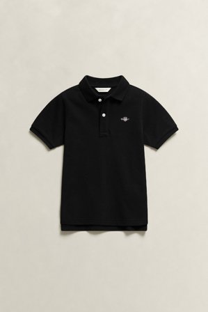 GANT Kinder Piqué Poloshirt (80) Schwarz
