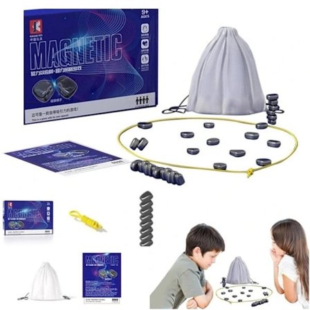 Magneettinen IQ-peli – Magneettikivet, perhe- ja ystäväpeli 1–4 pelaajalle