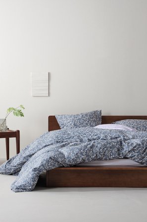 Jotex - Sengesett Dobbeltseng Blå - ANEMONE - Kjøp Dobbeltseng hos Jotex