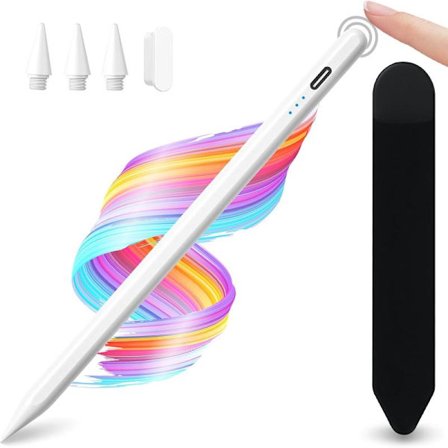 2025 Senaste Modell Stylus Penna för iPad A16 10:e / 11:e Generationen, 2X Snabb Laddning Tiltkänslighet Handflatsavvisning Penna för 2018-2025 iPad