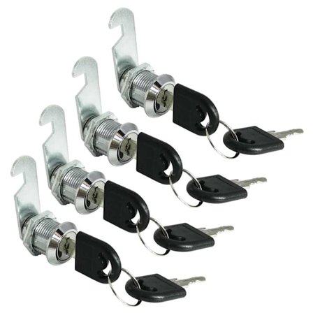 Sylinteri CAM Sylinterilukko Kaapin lukko (4 kpl)