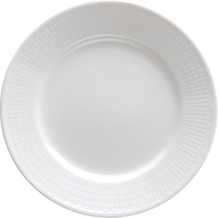 Rörstrand Swedish Grace tallerken, 21 cm., hvid | KitchenOne