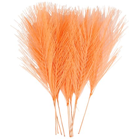 Artificial feathers Pack of 10 Orange