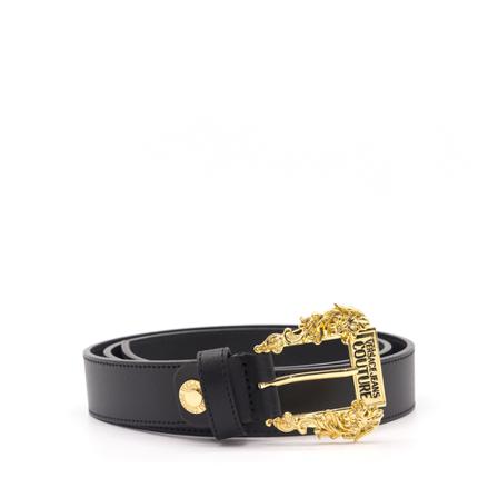 Versace Jeans Couture - Skärp - Svart - Dam - Storlek: 95 Cm, Dam, Storlek: 95 CM
