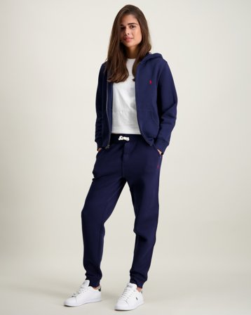 Polo Ralph Lauren Cotton-Blend-Fleece Jogger Blå Bukser Jente - Kids Brand Store