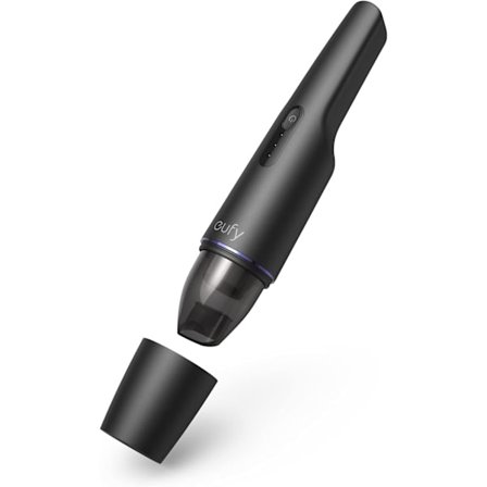 eufy HomeVac H11 johdoton käsi-imuri, noin 500 g, kevyt ja kompakti, 5 500 Pa:n imuteholla, USB-lataus, ihanteellinen kotiin (musta)