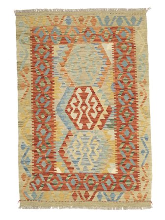 Klein Kelim Afghan Old Style Vloerkleed 105X153 Wol