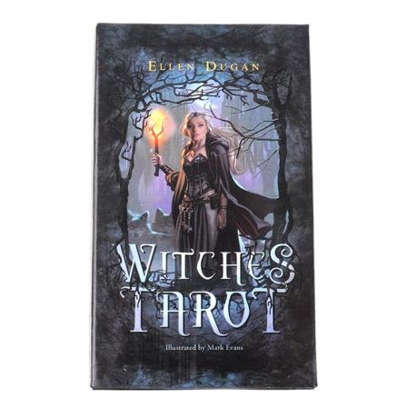 Witch tarotkort engelske brettspill spådomsprofeti multi Multicolor onesize