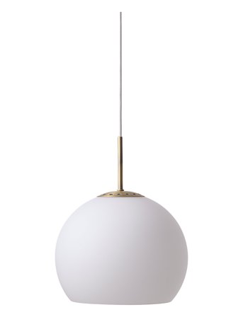 Frandsen Lighting Ball Glass Pendant Ø25 Eu - White - Ø 25 CM