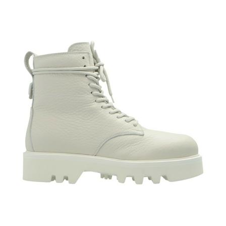 Furla, ‘Rita Army’ ankle boots Beige, Dames, Maat:37 EU,leer