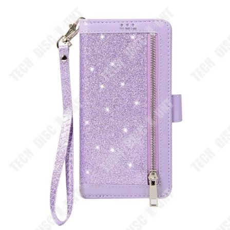 Läderfodral - TD - S10E - 9 kortfickor - Stötsäker - Kort rem