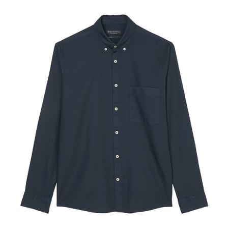 Marc O'Polo, Regular long sleeve shirt Niebieski, Mężczyzna, Rozmiar: M