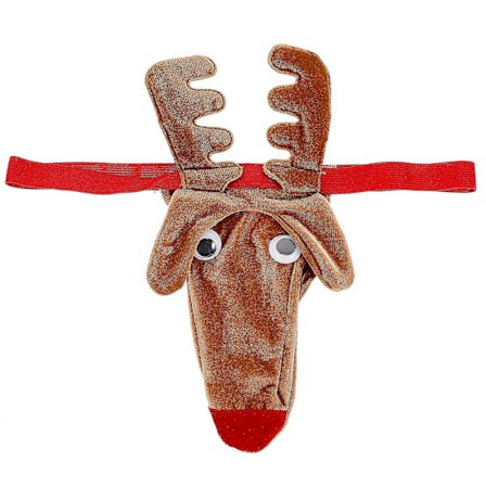 1 stk Sexede underbukser til mænd Creative Elk Briefs Julefest kostumer