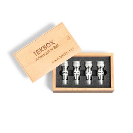 TEKBOX TBAS1 / Attenuator-Set Typ N (3/6/10/20dB), 2W