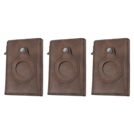 Ultratunn Card Clip Wallet - Popup-plånbok för män med ID-kortfönster och Rfid-skydd