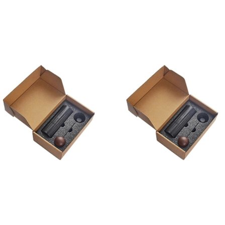 2x Abs Håndsving Kaffekværn 420 Rustfrit Stål Kværnkerne Manuel Kaffekværn Husholdning