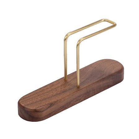 Opbevaringsboks til kaffefilterpapir i massivt træ, støvtæt holder, universal filterpapirboks til opbevaring