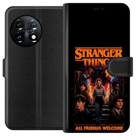 Kompatibelt plånboksfodral för OnePlus OnePlus 11 Stranger Things Netflix-serie sci fi mysterium