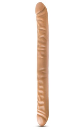 Dr Skin Doppeldildo Mocha 46 cm