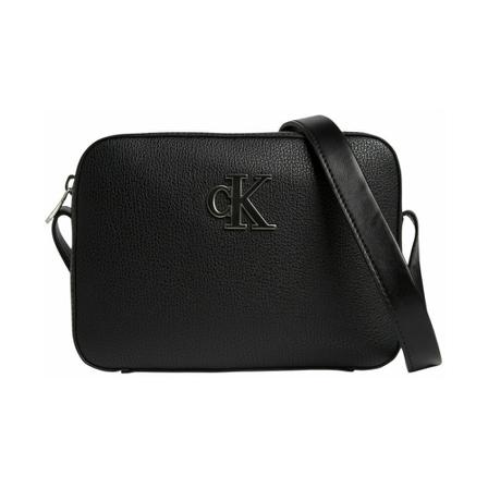 Calvin Klein Minimal Monogram crossbody Sort, Dame Skuldertasker, Størrelse: ONE Size