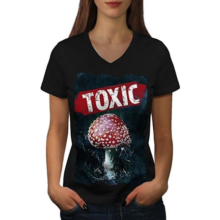 Giftig svamp T-shirt för kvinnor