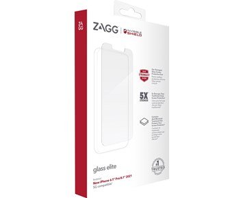 InvisibleShield Glass Elite+ Apple iPhone 16e/14/13/13 Pro - Skärmskydd i härdat glas till iPhone 16e, 14, 13 Pro, 13