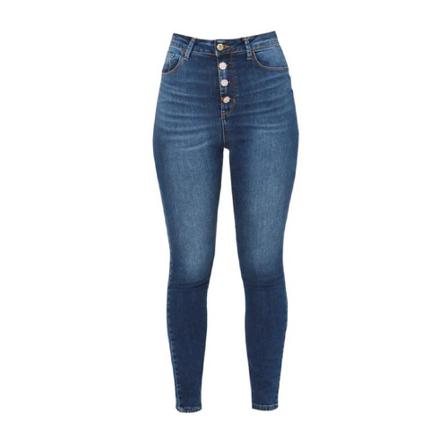 Kocca, Skinny Jeans Blauw, Dames, Maat:W25