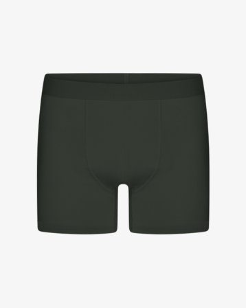 Classic Organic Boxer Briefs - Hunter Green XS