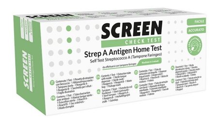 Strep a Antigen Home Test Determinazione Qualitativa Antigeni