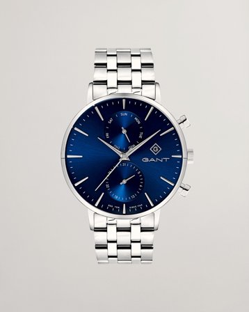 GANT Herren Park Hill Day-Date II Watch (ONE SIZE) Marineblau