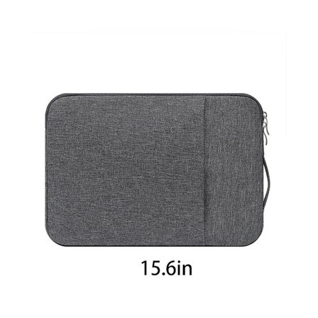 Case för bärbar dator Laptopväska MÖRKGRÅ 15.6IN