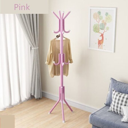 Knagerække til Hatte og Tøj, PINK