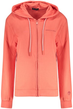 North Sails Felpa Con Zip Donna Rosa