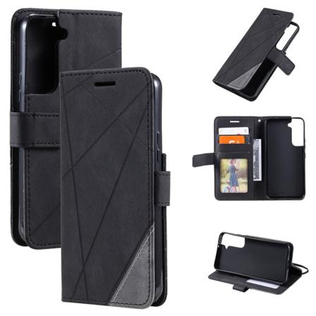 Skin Feel Case Pu-läderfodral För Samsung Galaxy S22 5g